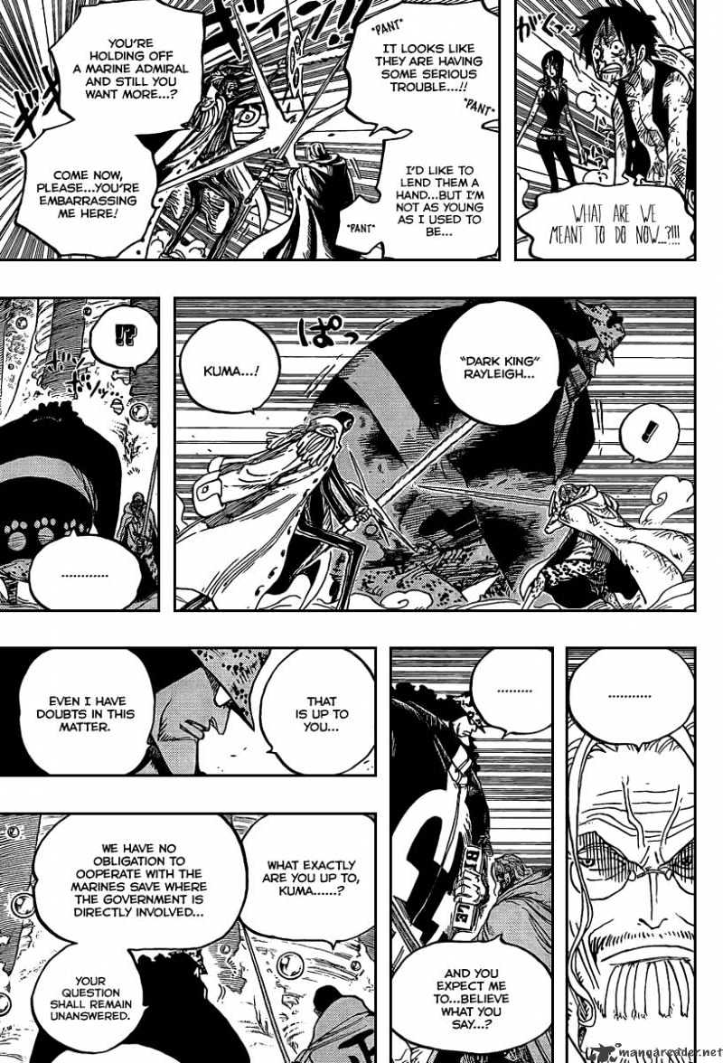 One Piece, Chapter 513 - I Couldn