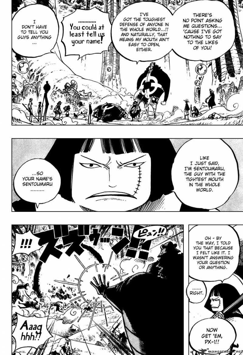 One Piece, Chapter 511 - Sentoumaru and His Broadaxe image 08