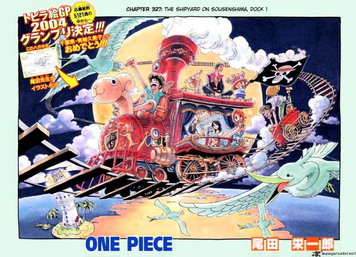 One Piece, Chapter 327 - The Shipyard On Sousenshima, Dock 1 image 01