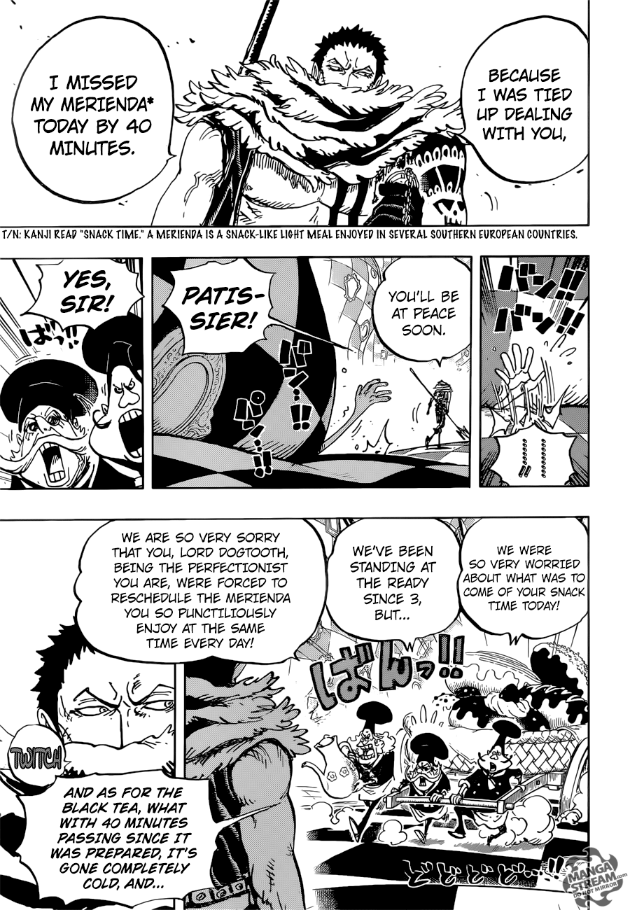 One Piece, Chapter 883 - Merienda image 06