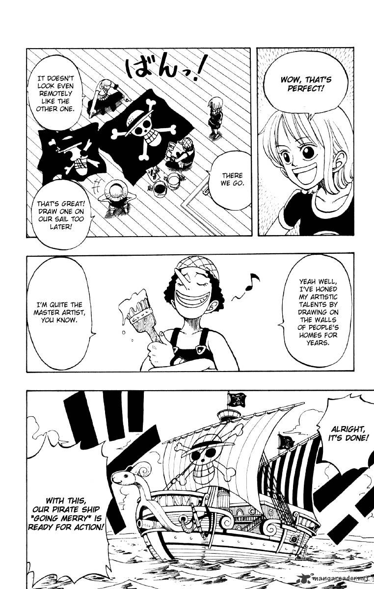 One Piece, Chapter 42 - Yosaku And Joni image 04