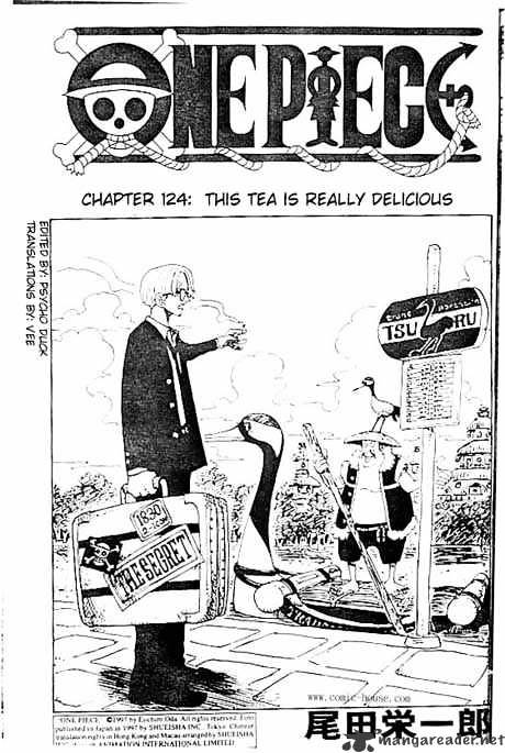 One Piece, Chapter 124 - This Tea is Really Delicious image 01