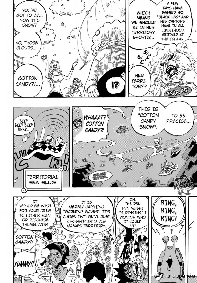 One Piece, Chapter 825 - The WE Times