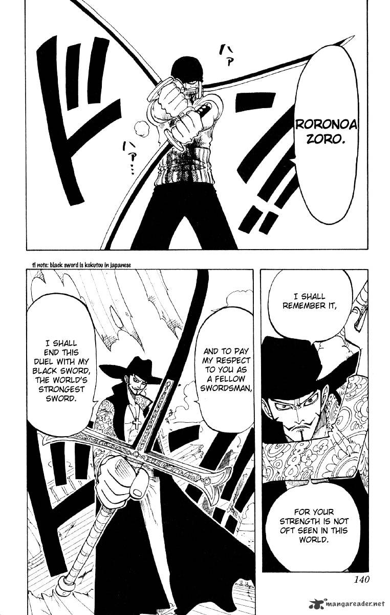 One Piece, Chapter 51 - Roanoa Zoro Falls Into The Deep Ocean image 16
