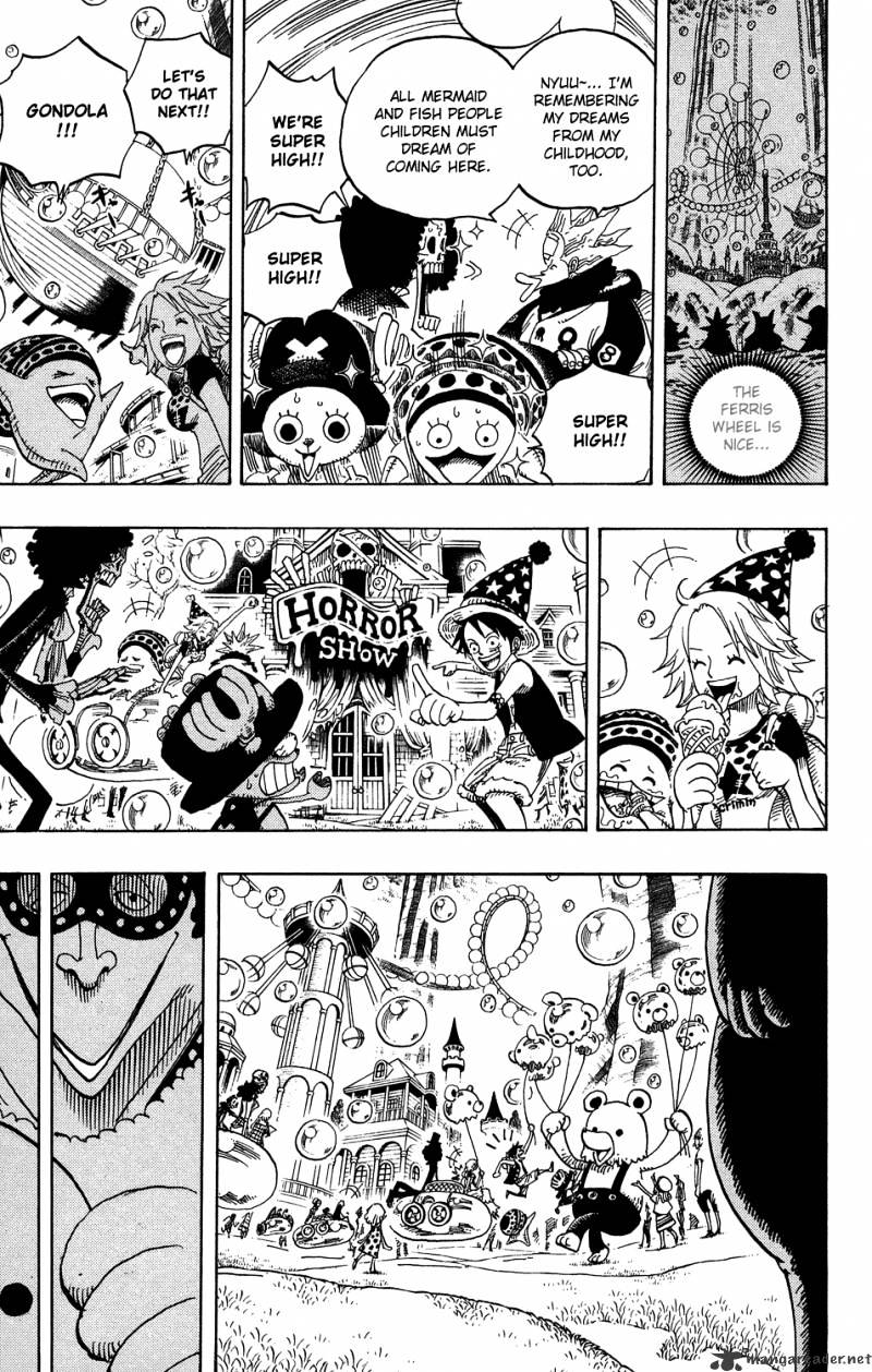 One Piece, Chapter 499 - Shabondy Park image 08