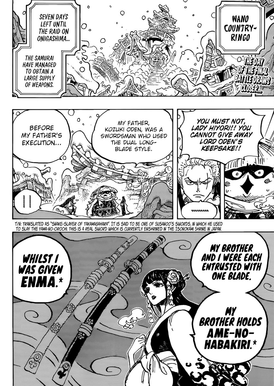 One Piece, Chapter 954 - Like Giving Wings to a Dragon image 03