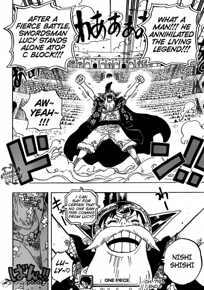One Piece, Chapter 719 - Open, Chinjao! image 17