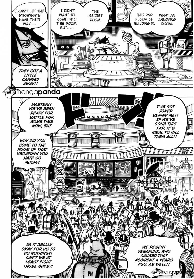 One Piece, Chapter 684 - Stop it, Vegapunk image 12
