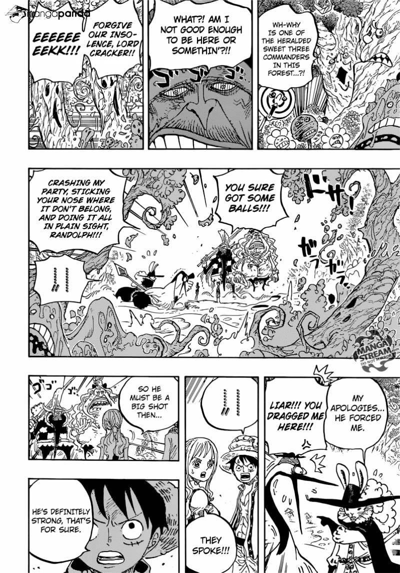 One Piece, Chapter 836 - The Vivre Card Lola Gave image 06