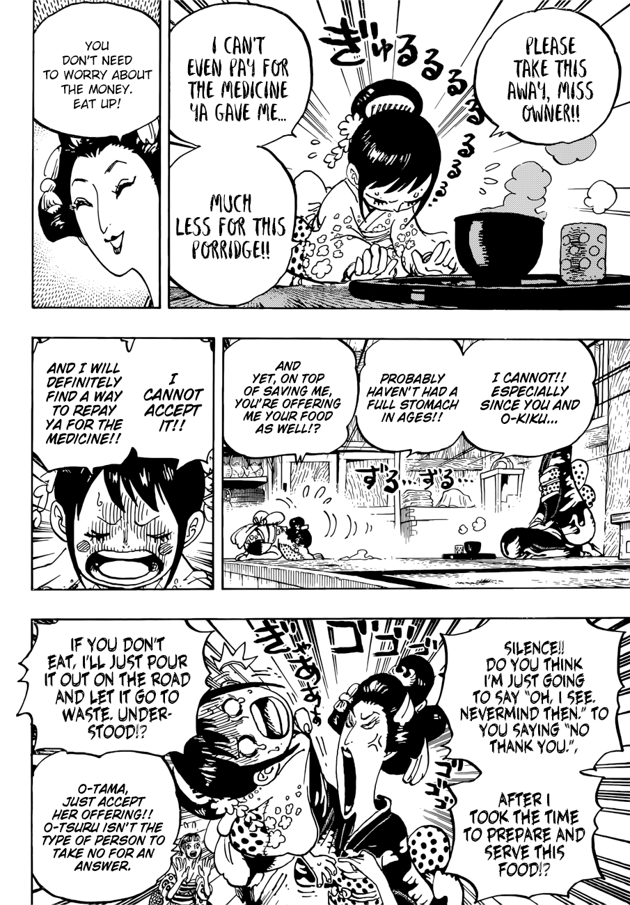 One Piece, Chapter 914 - Okobore, The Town of Leftovers image 05