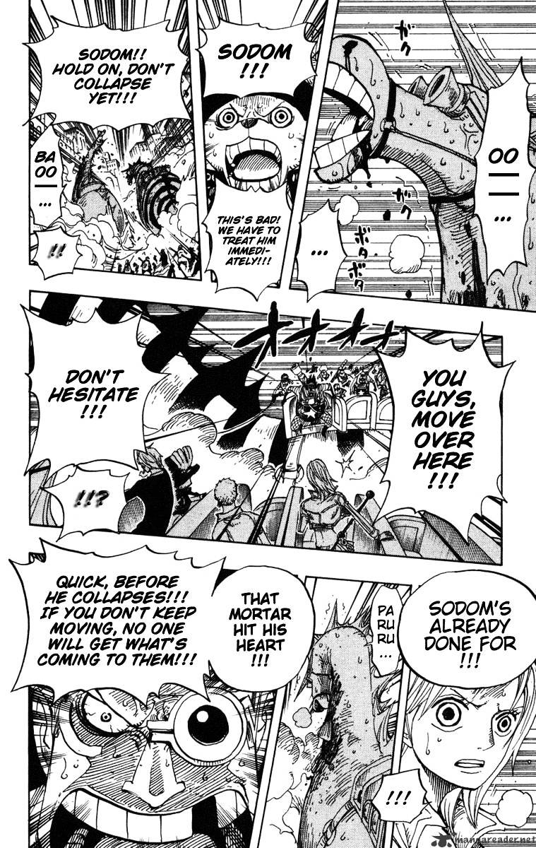 One Piece, Chapter 383 - Luffy Vs Blueno image 18