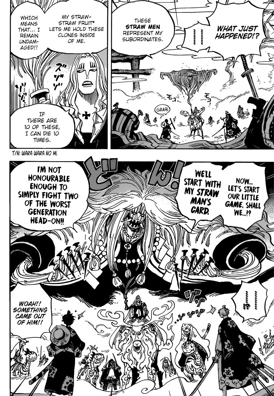 One Piece, Chapter 913 - Tsuru Repays the Favour image 08