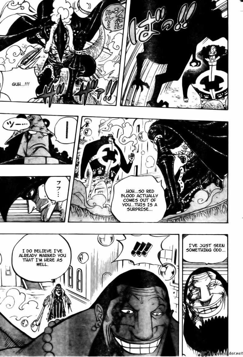 One Piece, Chapter 509 - Kizaru vs 4 Captains image 13