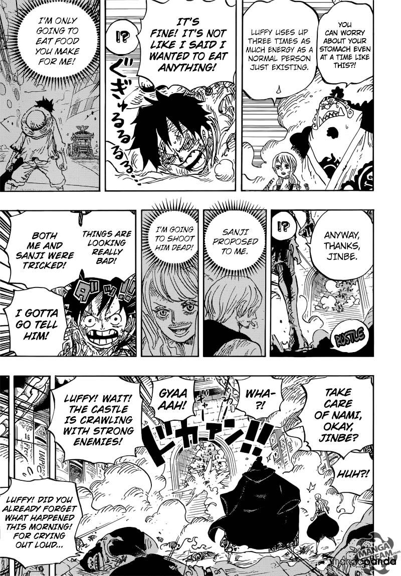 One Piece, Chapter 852 - The Germa Failure image 07