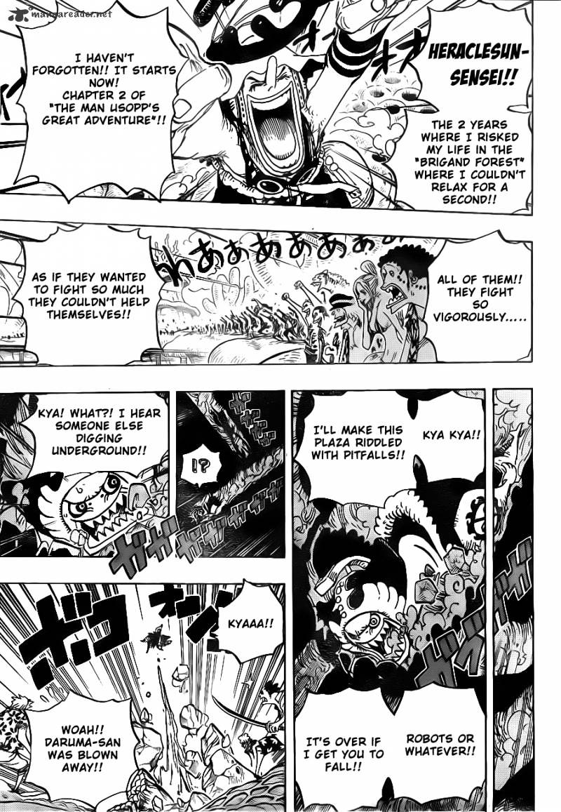 One Piece, Chapter 636 - The General From The Land Of The Future image 10