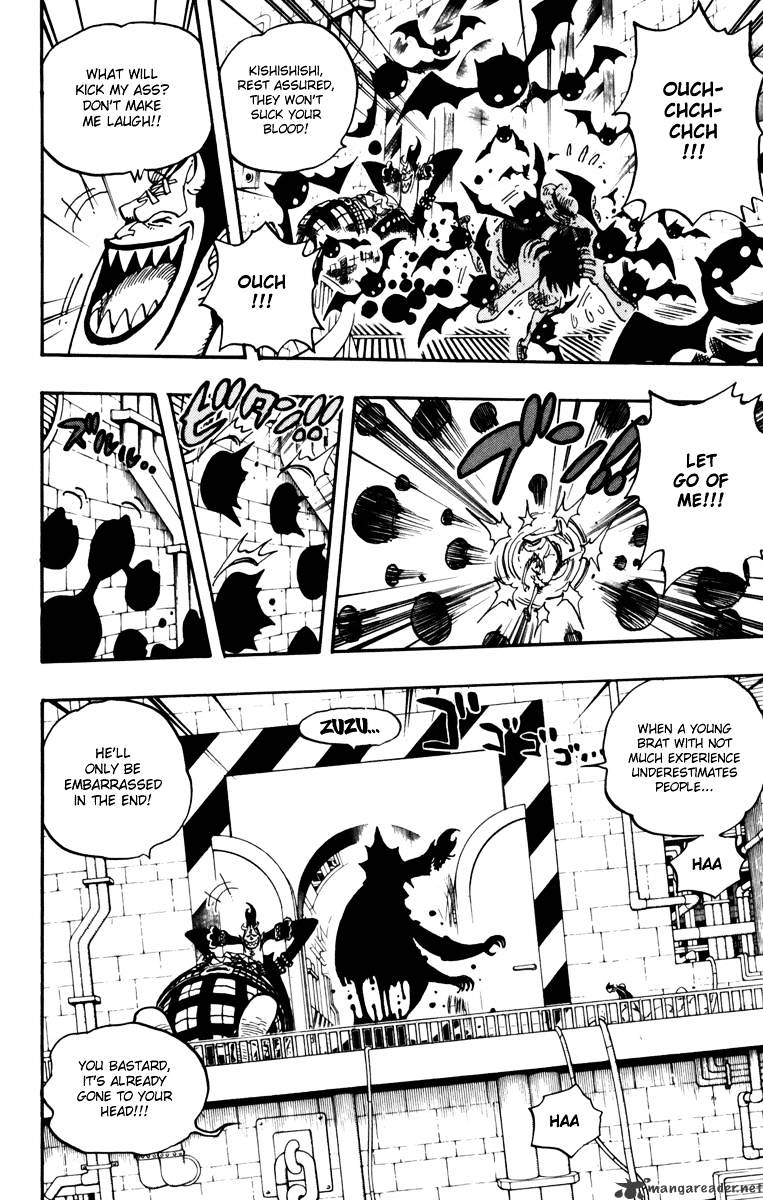 One Piece, Chapter 463 - Pirate Sanji Vs. Mystrious Absalom image 08