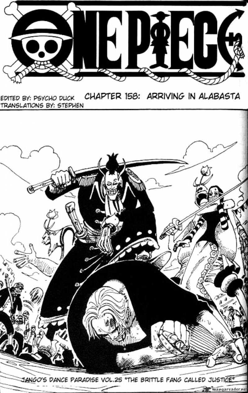 One Piece, Chapter 158 - Arriving in Alabasta image 01