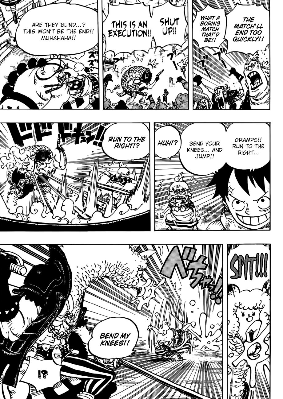 One Piece, Chapter 939 - An Old Hyourse Knows The Way image 11