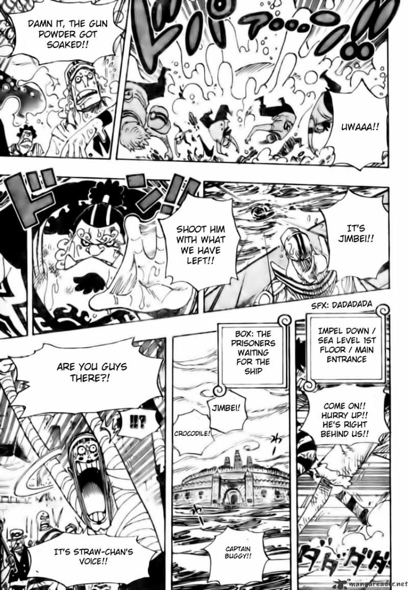 One Piece, Chapter 547 - The Great Escape image 09