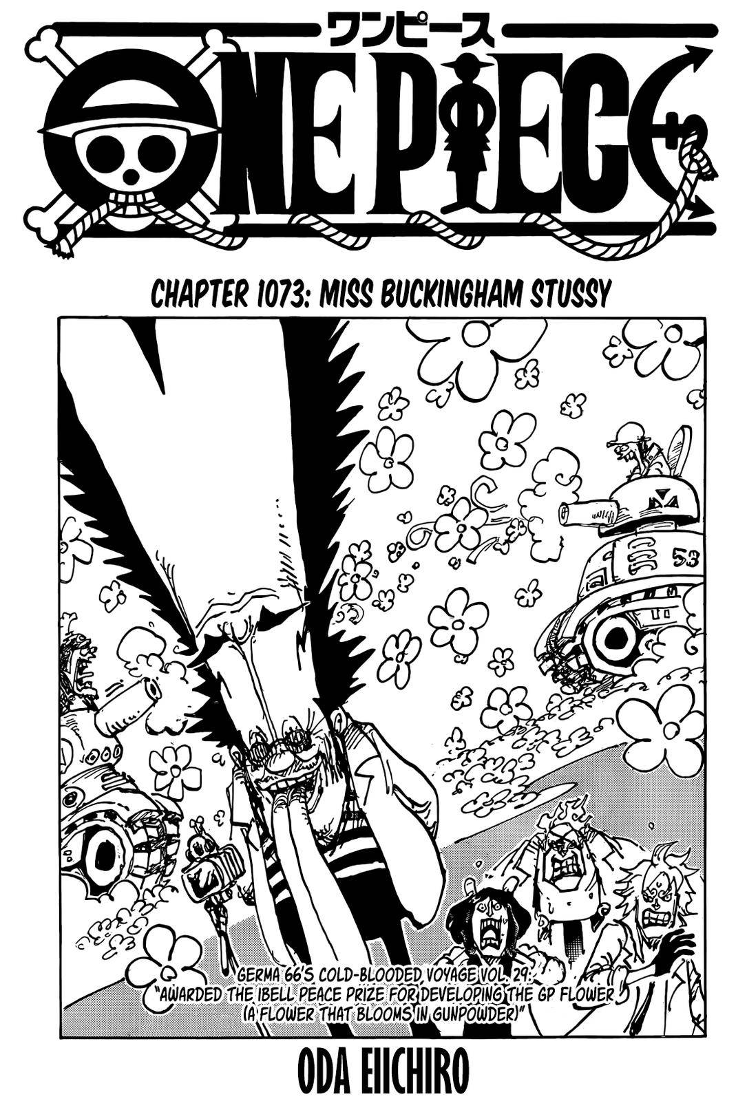 One Piece, Chapter 1073 image 01
