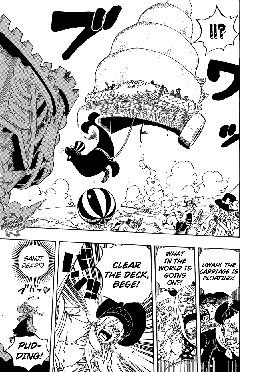One Piece, Chapter 887 - Somewhere, Someone is Wishing for Your Happiness image 06