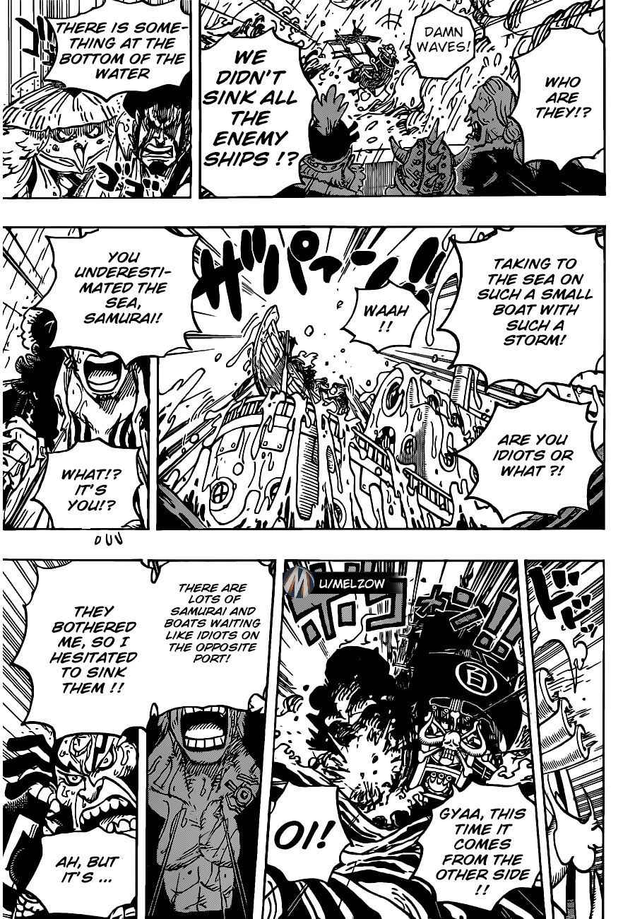 One Piece, Chapter 974 - Onward to Onigashima!! image 14