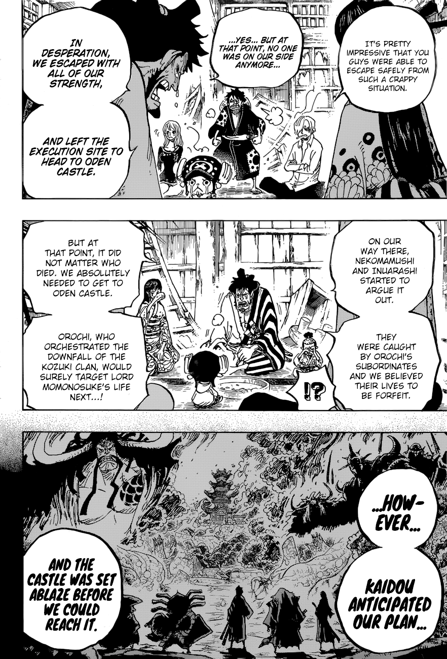 One Piece, Chapter 920 - I Love Oden image 08