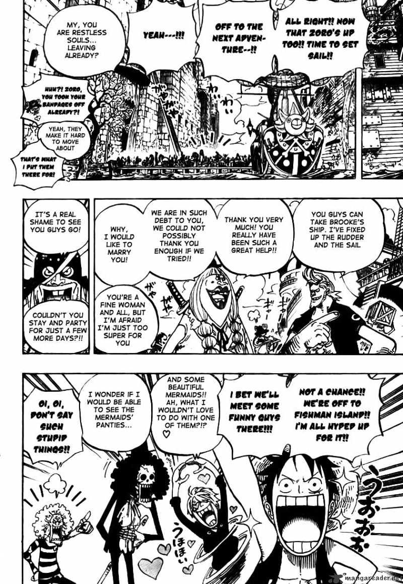 One Piece, Chapter 489 - The Eighth image 13
