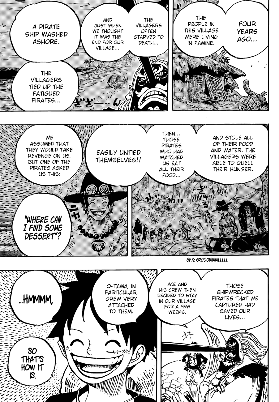 One Piece, Chapter 912 - Amigasa Village image 07