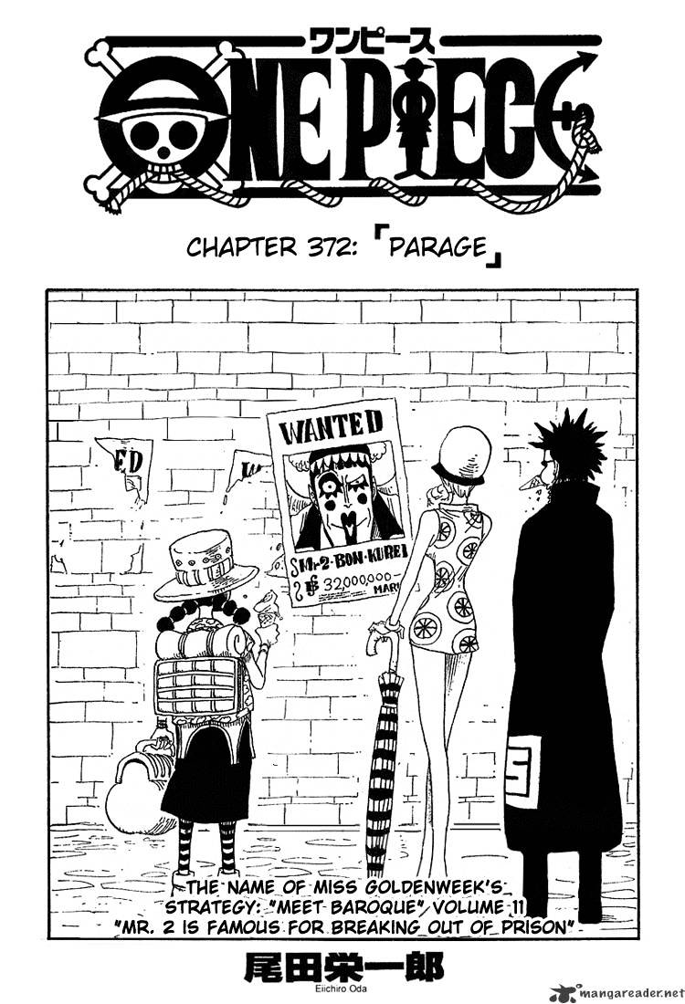 One Piece, Chapter 372 - Parage image 01