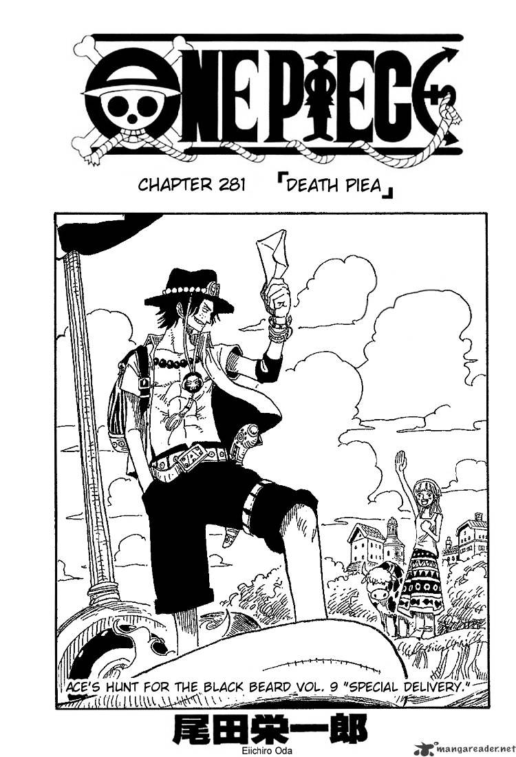 One Piece, Chapter 281 - Death Piea image 01