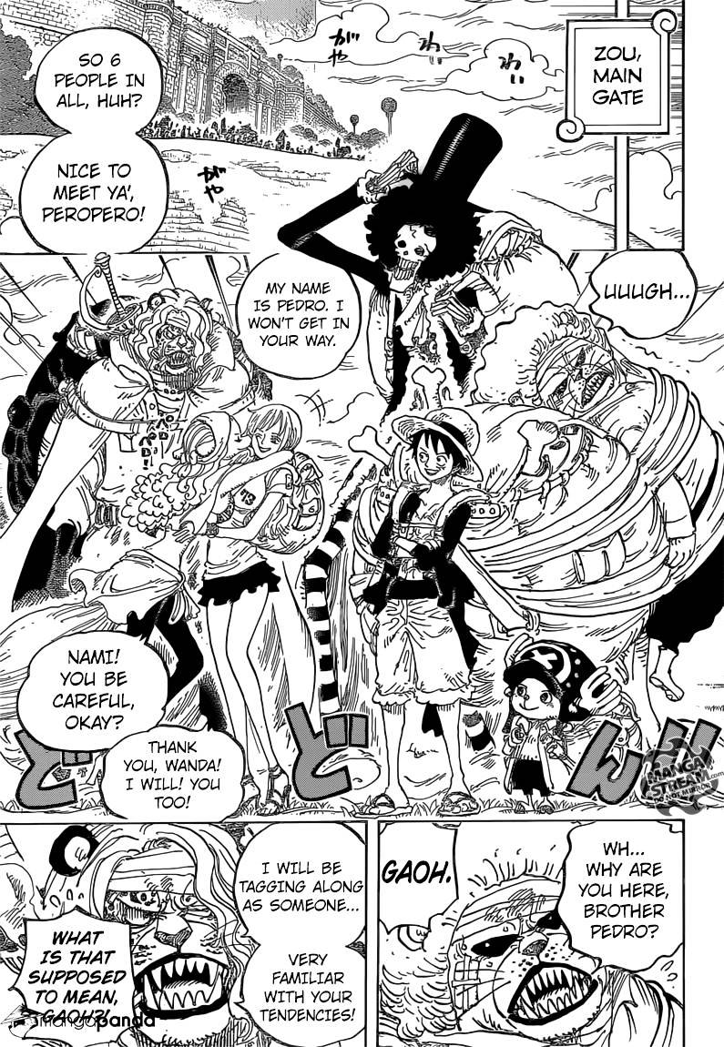 One Piece, Chapter 822 - Descending the Elephant image 15