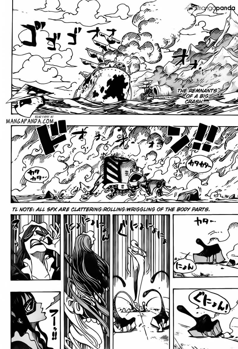 One Piece, Chapter 694 - A very dangerous man image 04