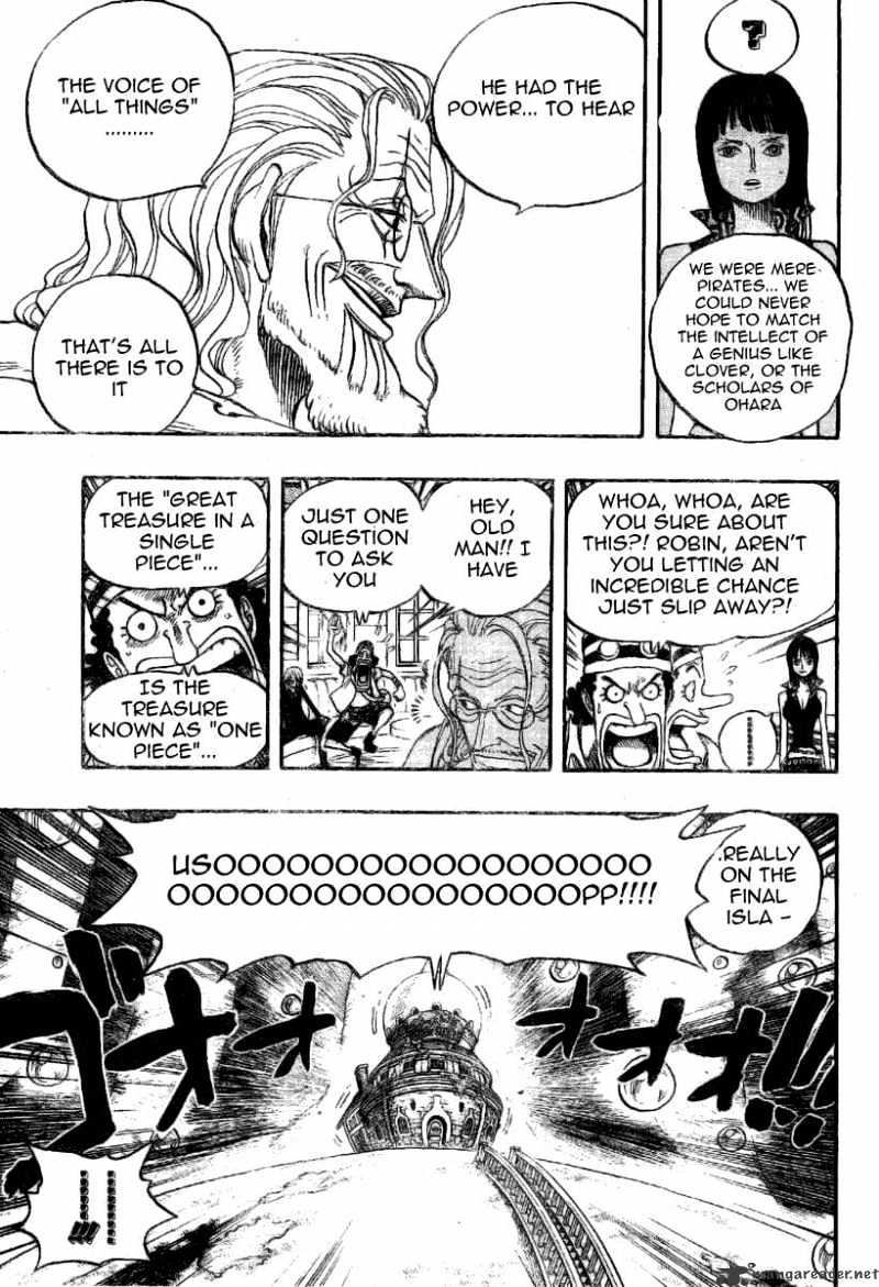 One Piece, Chapter 507 - Kizaru Lands image 07