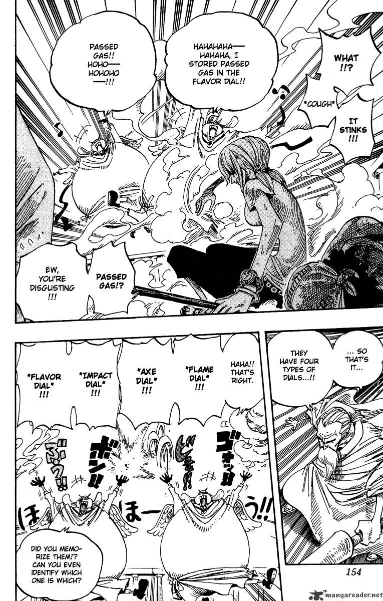 One Piece, Chapter 263 - Nami And The Strange Knight V.s. 2nd Captains Hotori And Kotori image 10