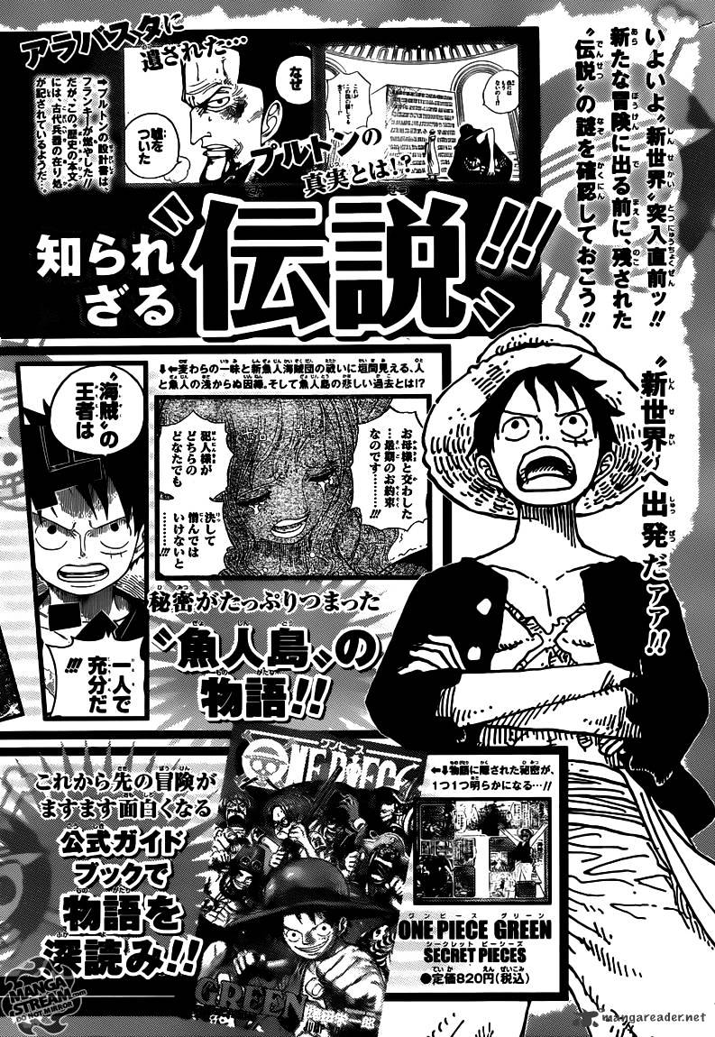 One Piece, Chapter 651 - The Voice from the New World image 20