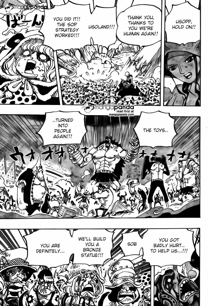 One Piece, Chapter 743 - Big jolts in Dressrosa image 11
