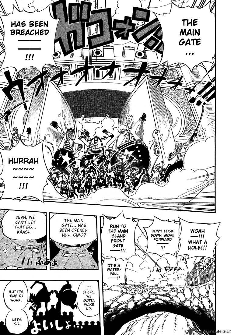 One Piece, Chapter 377 - The Great Decisive Battle Of Justice Island!! image 14