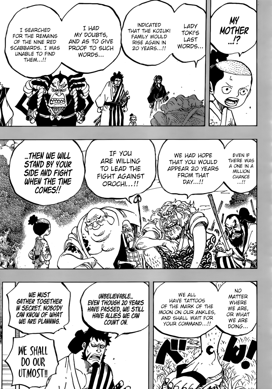 One Piece, Chapter 920 - I Love Oden image 13