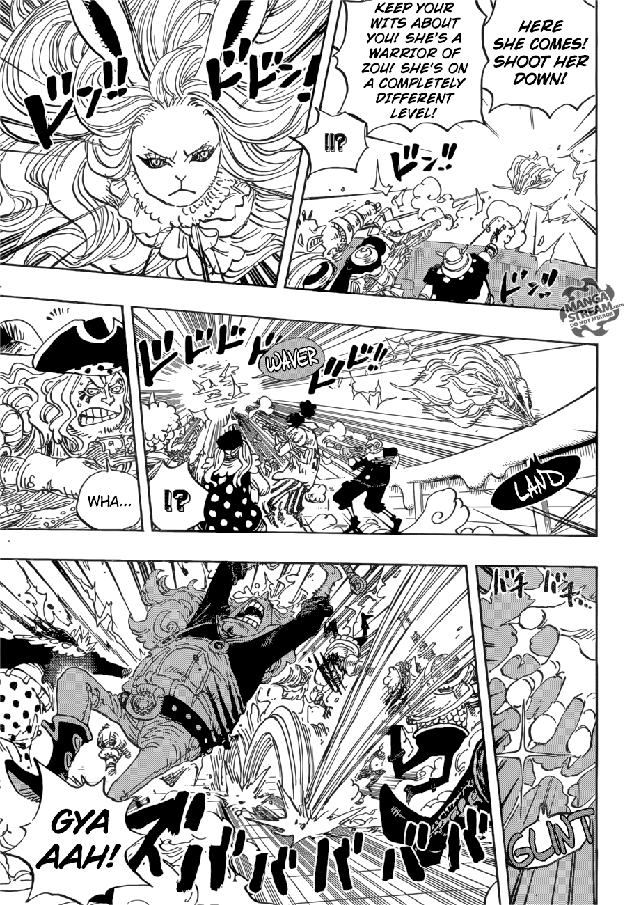 One Piece, Chapter 888 - Lion image 14