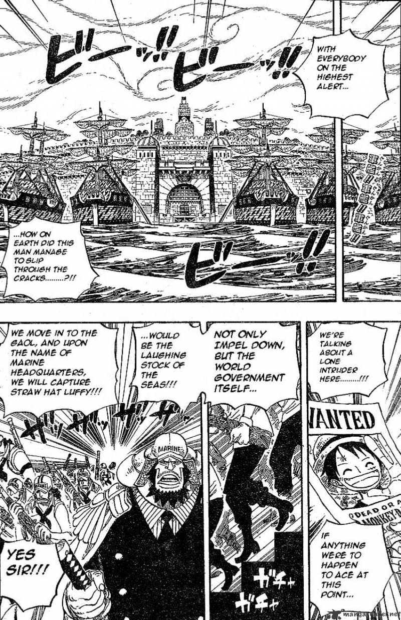 One Piece, Chapter 531 - Level Three, The Starvation Hell image 02