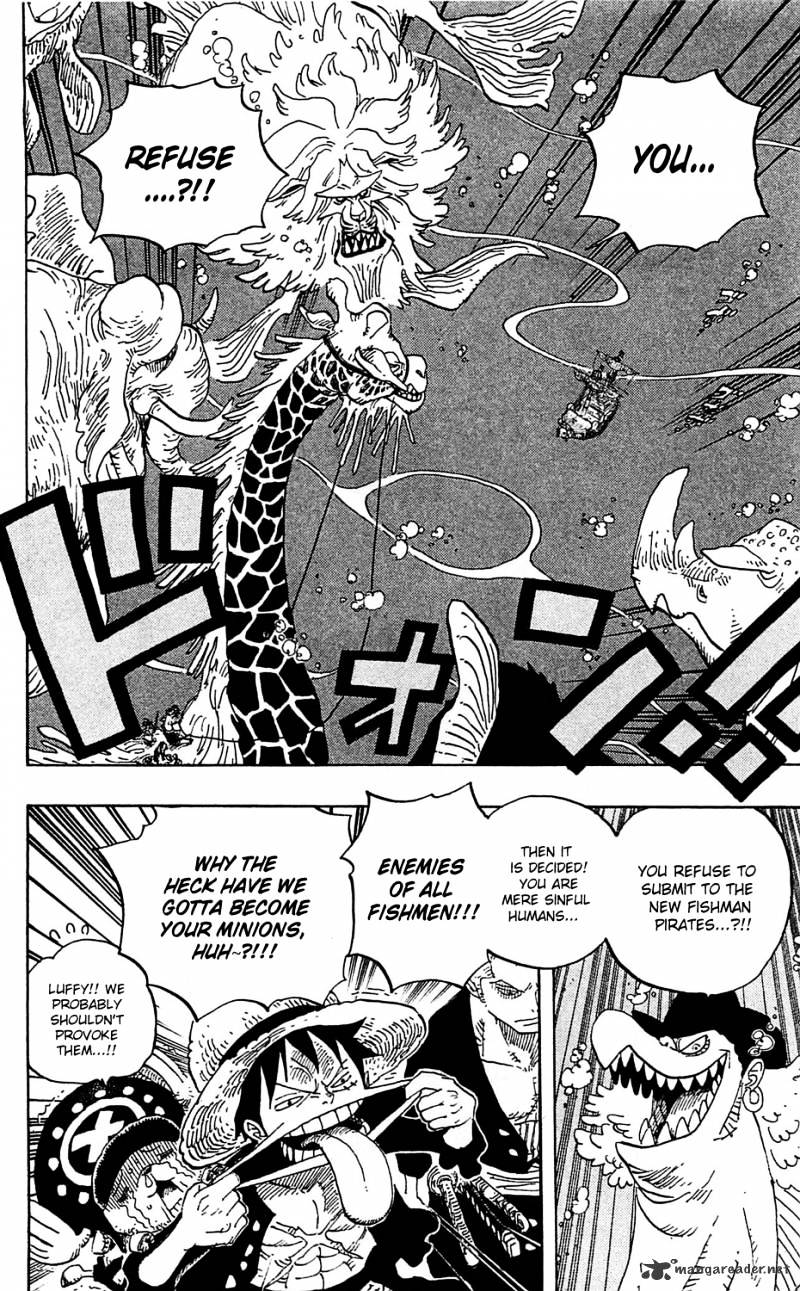 One Piece, Chapter 608 - Paradise Under the Sea image 02