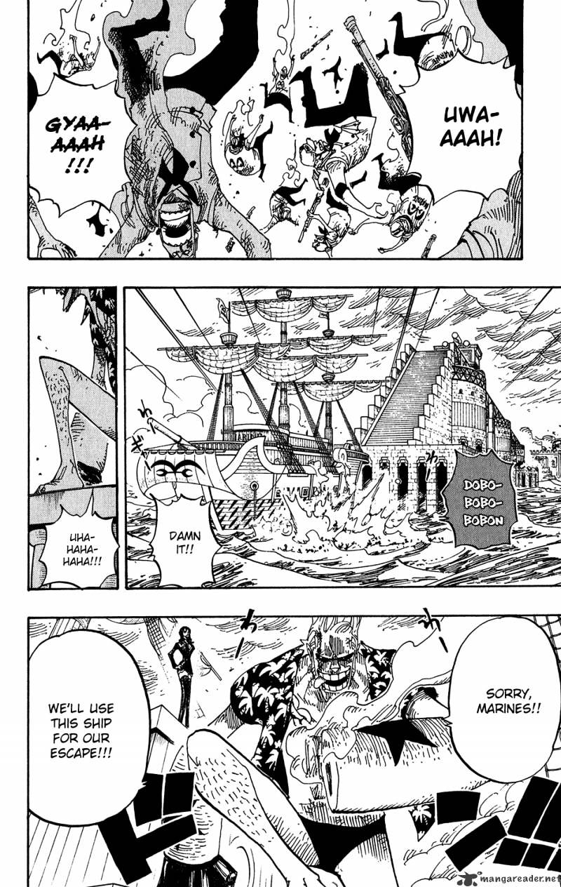One Piece, Chapter 424 - Escape Ship image 02
