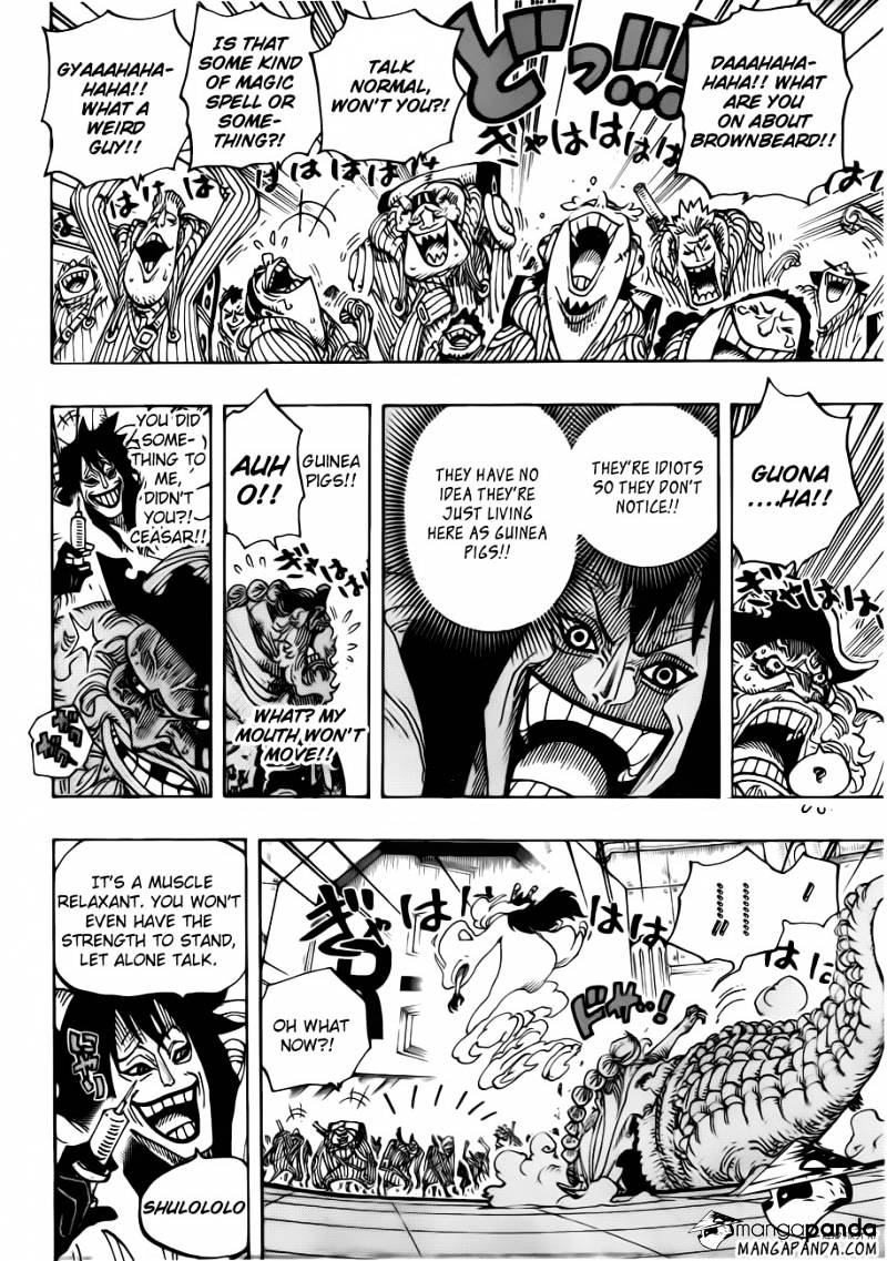 One Piece, Chapter 689 - An island that doesn’t seem to be there image 08