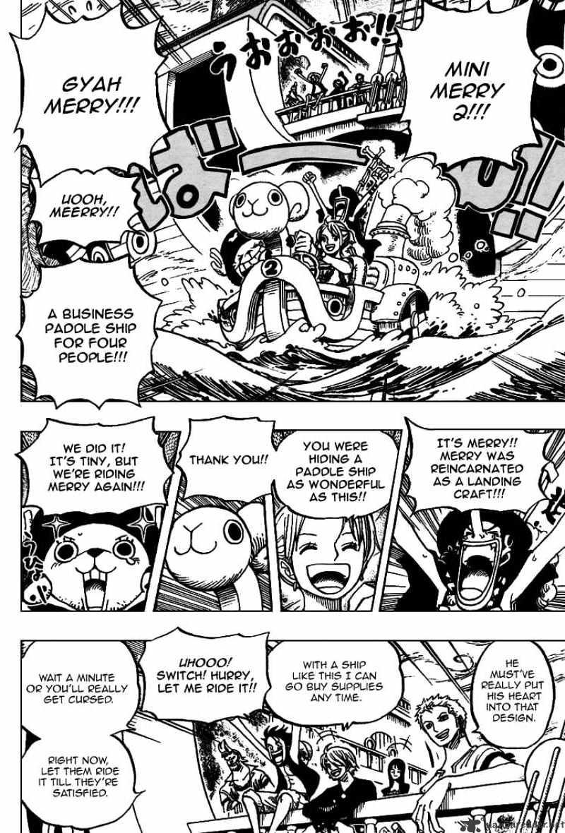 One Piece, Chapter 444 - Adventure At The Ghost Island image 07