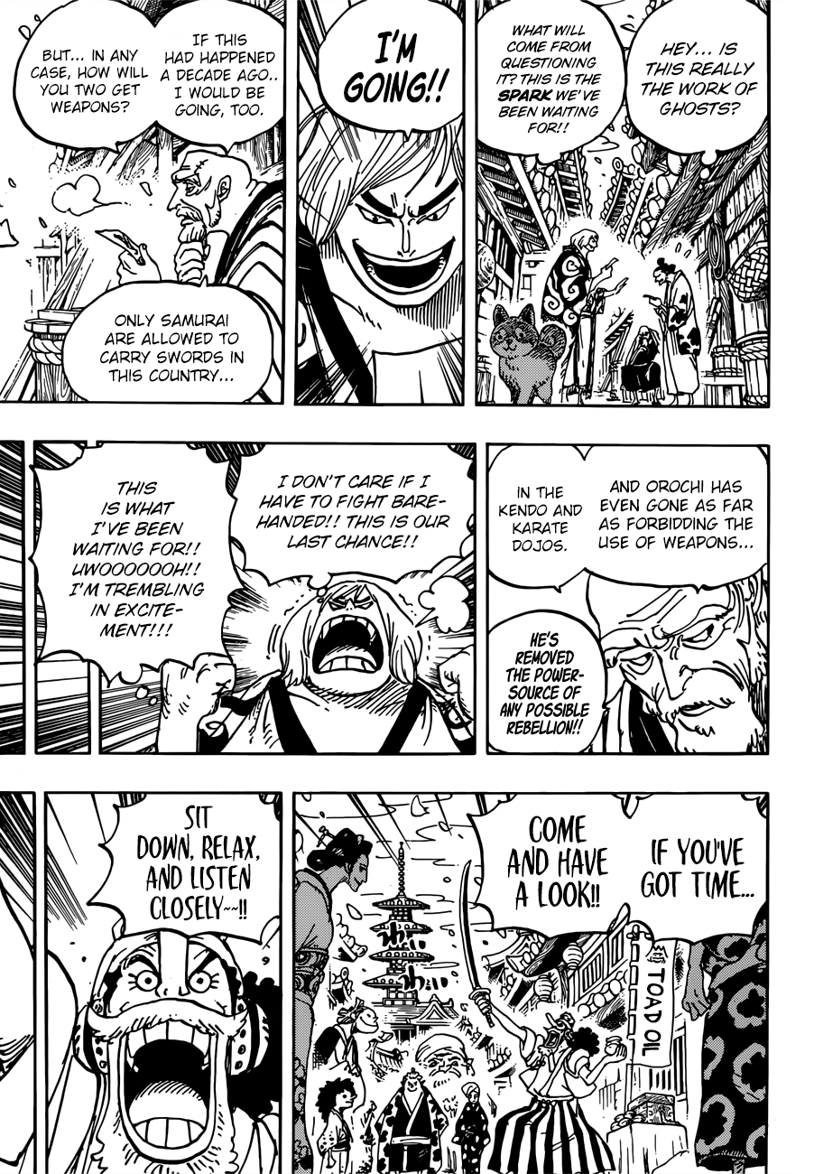 One Piece, Chapter 926 - The Prisoner Mine image 06