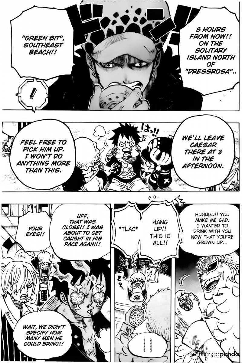 One Piece, Chapter 700 - His Pace image 10