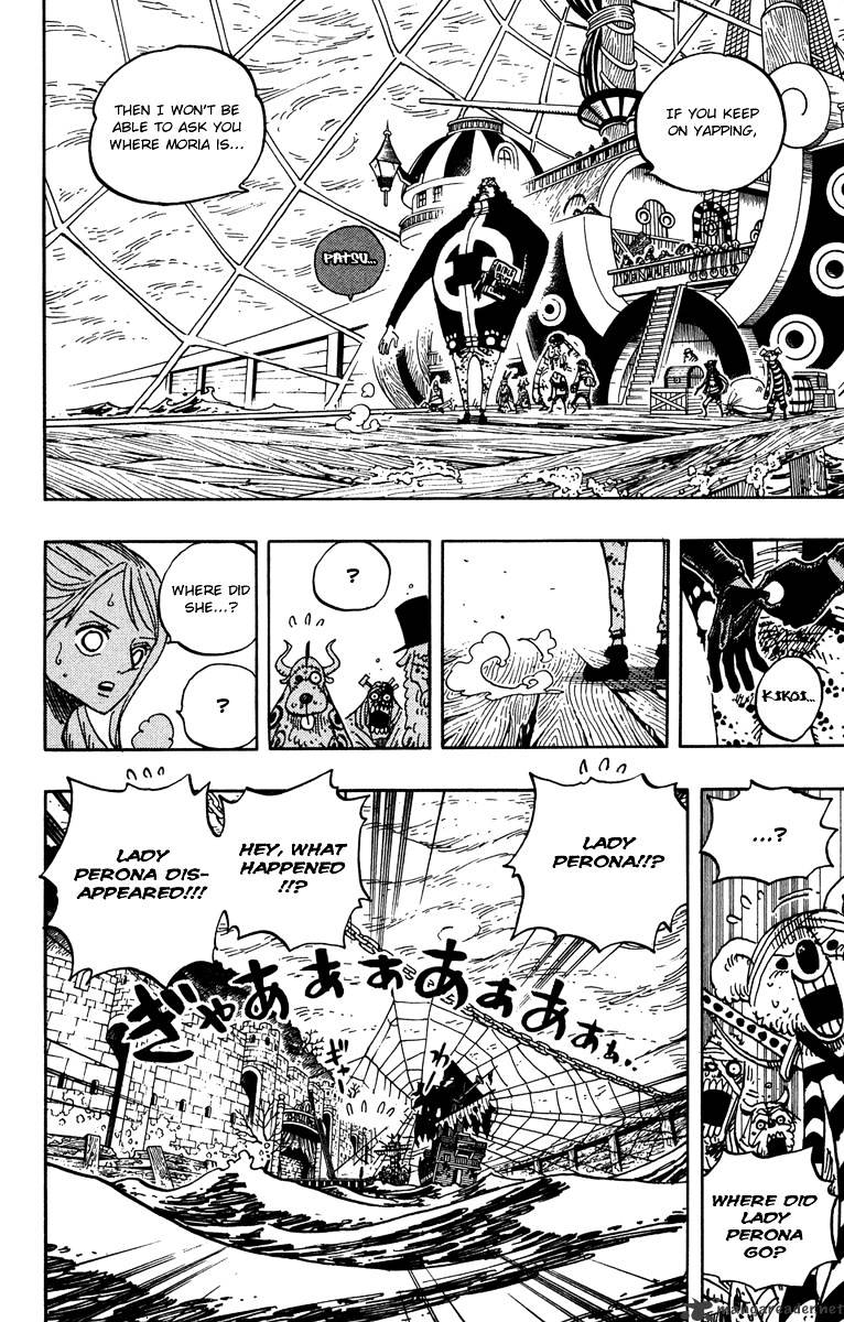 One Piece, Chapter 473 - Royal Shichibukai Bartholemew Kuma Appears image 15