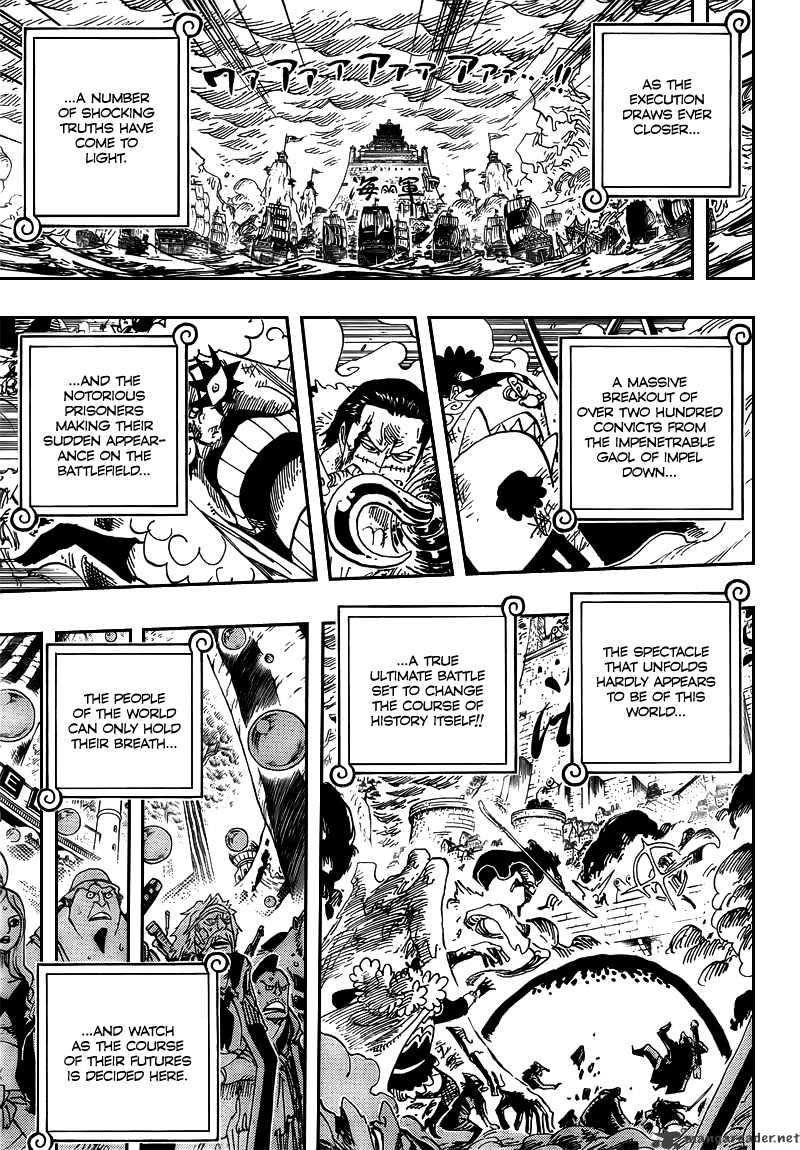 One Piece, Chapter 561 - Luffy vs Mihawk image 13