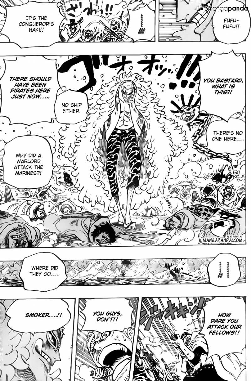 One Piece, Chapter 698 - Doflamingo Appears image 09